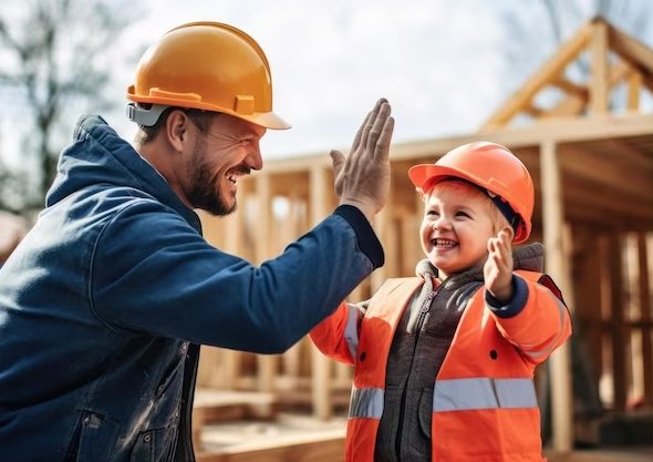 happy-father-little-son-building-house_982005-2890
